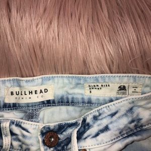 Size 5 High rise Bullhead shorts
